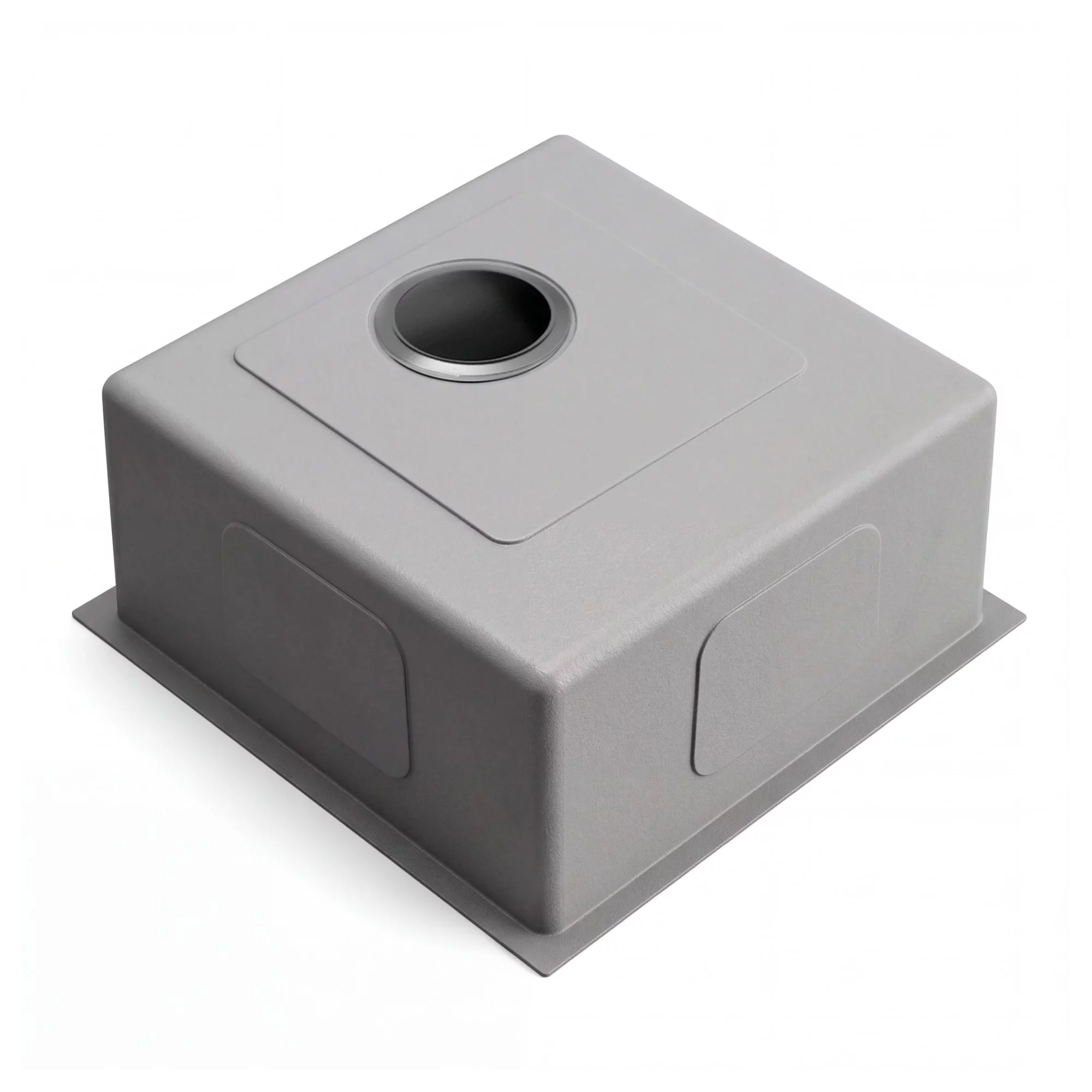 Дополнительное фото Кухонная мойка Polygran ST-440 HM PVD Оружейная сталь