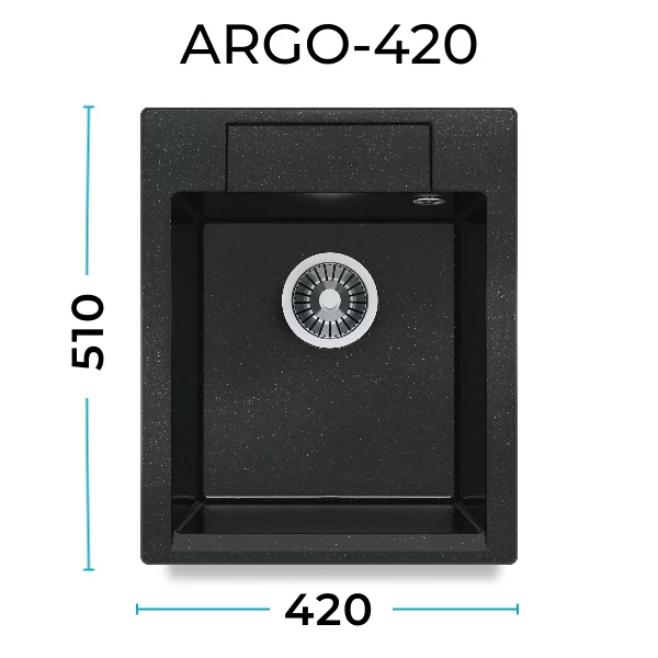 Кухонная мойка Polygran Argo-420 "Космос"
