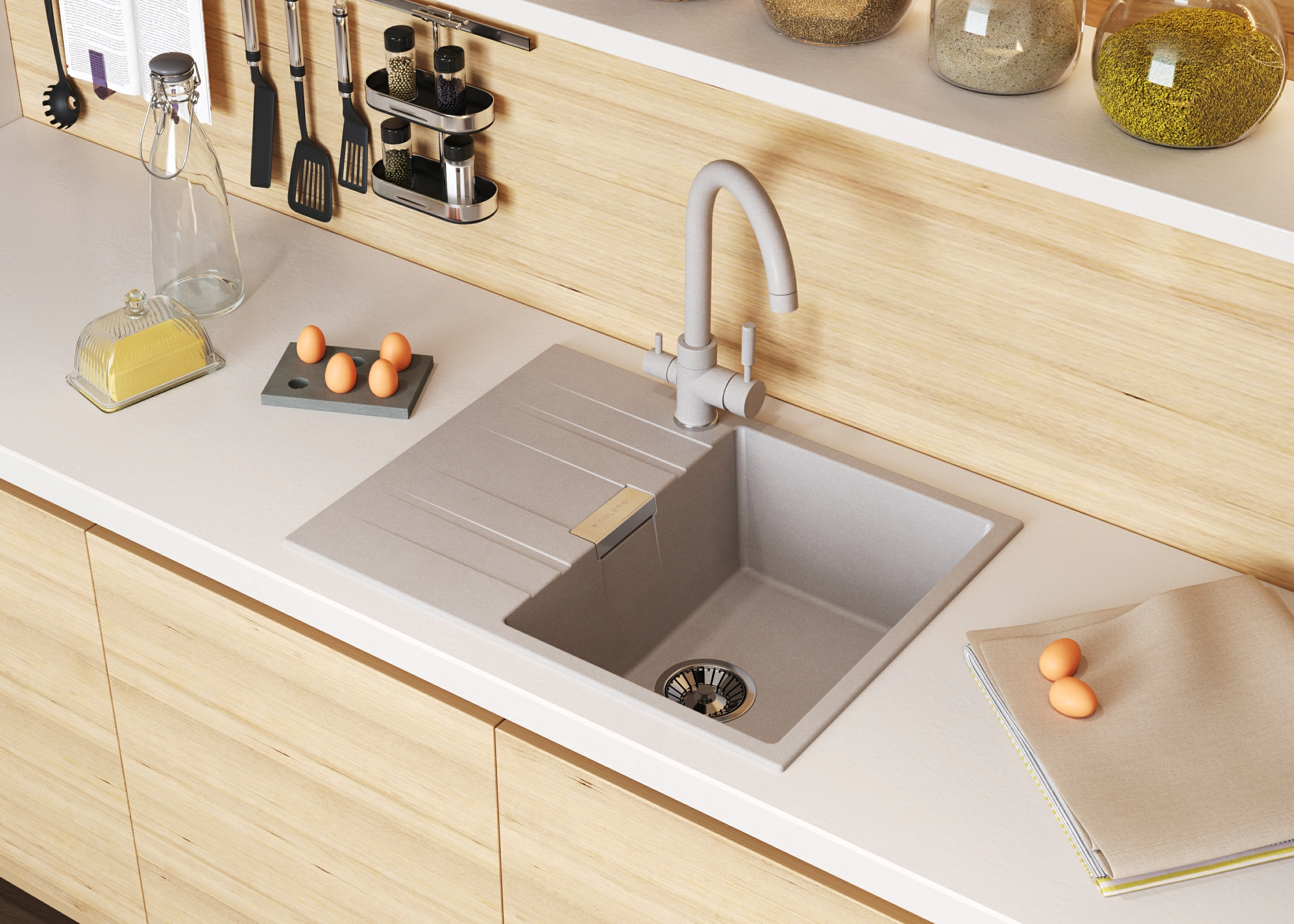Мойка для кухни Tolero Loft-650