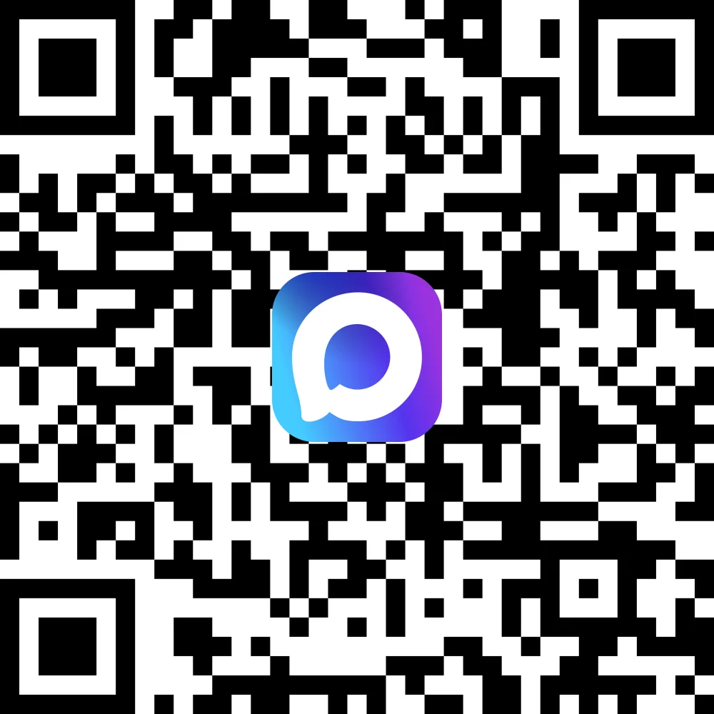 QR-код для связи в MAX