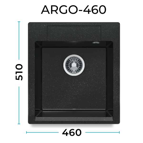 Кухонная мойка Polygran Argo-460 "Космос"
