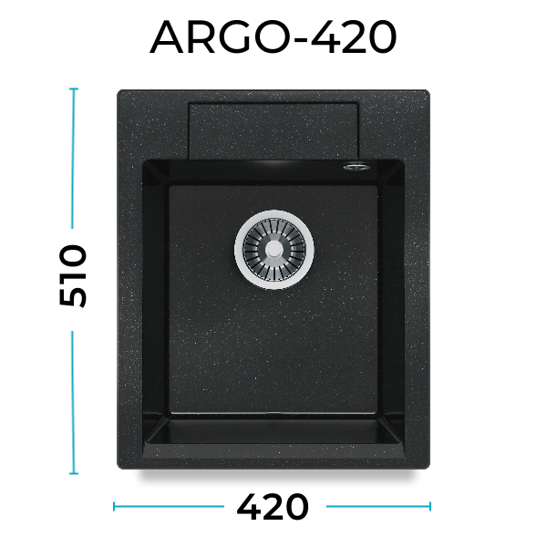 Кухонная мойка Polygran Argo-420 "Космос"
