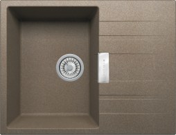 Кухонная мойка Tolero Loft-650 "Темно-бежевый"